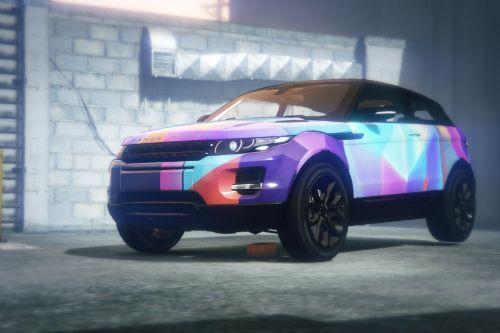 Range Rover Evoque - Abstract livery
